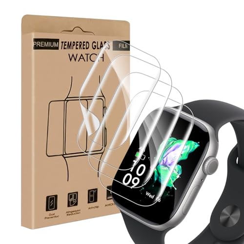 Bodyguard Verre Trempé pour Apple Watch Series 11(42mm) film, Sans Bulle vitre protection, Anti Rayures, Couverture 3D Sensibilité, 0,15mm Ultra Slim HD...