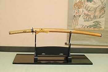美しい金色鞘の刀　模造刀① 日本刀 模造刀 懐剣 ミニ 金雲 日本製 /全長 46cm/刃渡り 29.5cm