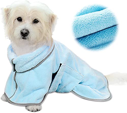 Hunde-Bademantel & Handtuch – Mikrofaser, Schnell Trocknend, Saugstark Für Hunde & Katzen