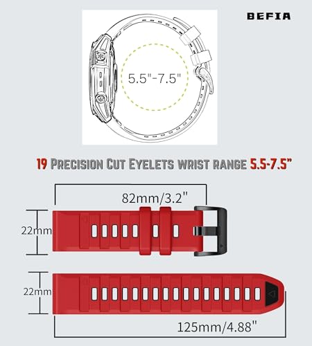 Image of 22mm Watch Band for Garmin fenix 8 47mm 5 6 fenix 7 sapphire solar band Quick Fit 22 Watch Bands for Garmin Watch Forerunner 965 955 epix gen 2 47mm Strap Comfort for Men Women