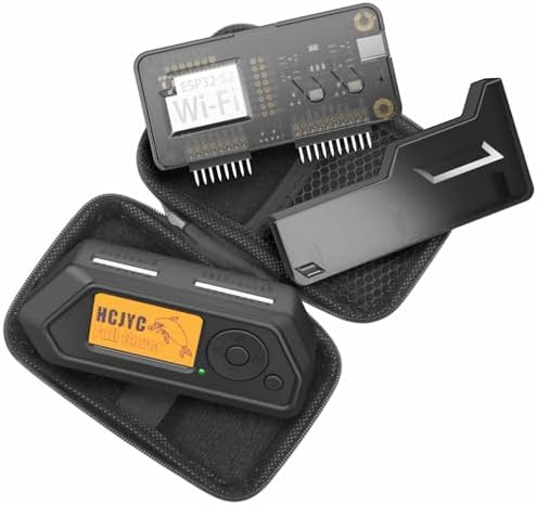 4-in-1 Protective Case Set, Protection Kit Accessories for Flipper Zero (Black)