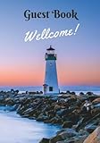 Visitors Guest Book Hardcover:...
