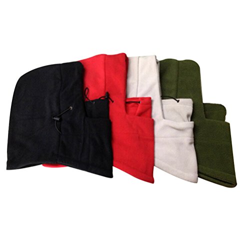 TINKSKY Multiuso 6 em 1 Balaclava Térmica Quente Capuz Ski Bike Máscara de Rosto Inteiro À Prova de