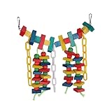[Fermeture robuste] : La chaîne et la corde sont suffisamment solides pour une utilisation prolongée sans se détacher et sont très résistantes Pour aux morsures