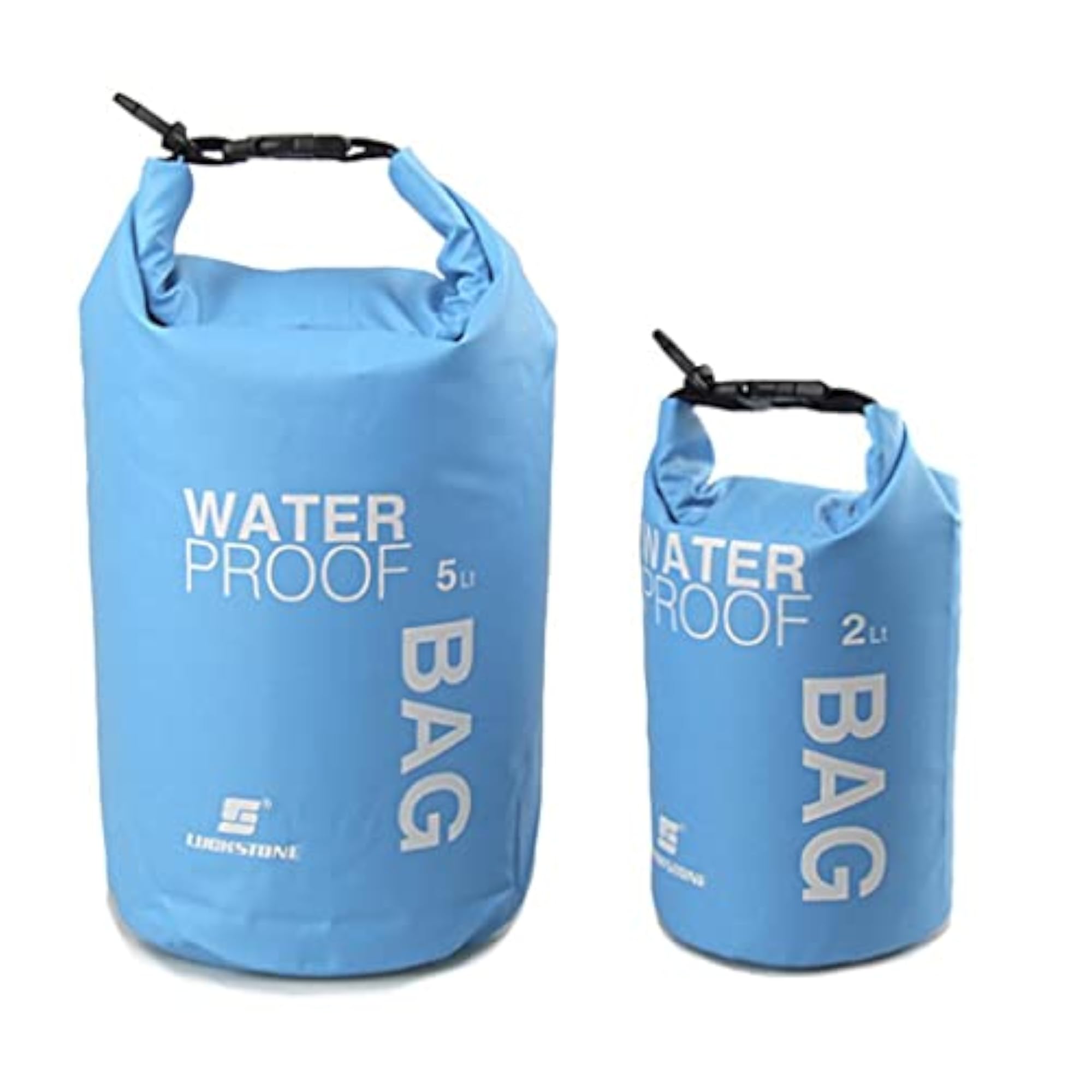2pcs Waterproof Dry Storage Bag Sack Pouch for Canoeing Kayaking Camping