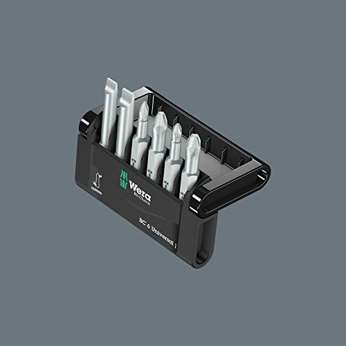 Wera Bit-Check 6 Universal 1 SB Bit Set, PH/PZ/SL, 6PC, 05073635001