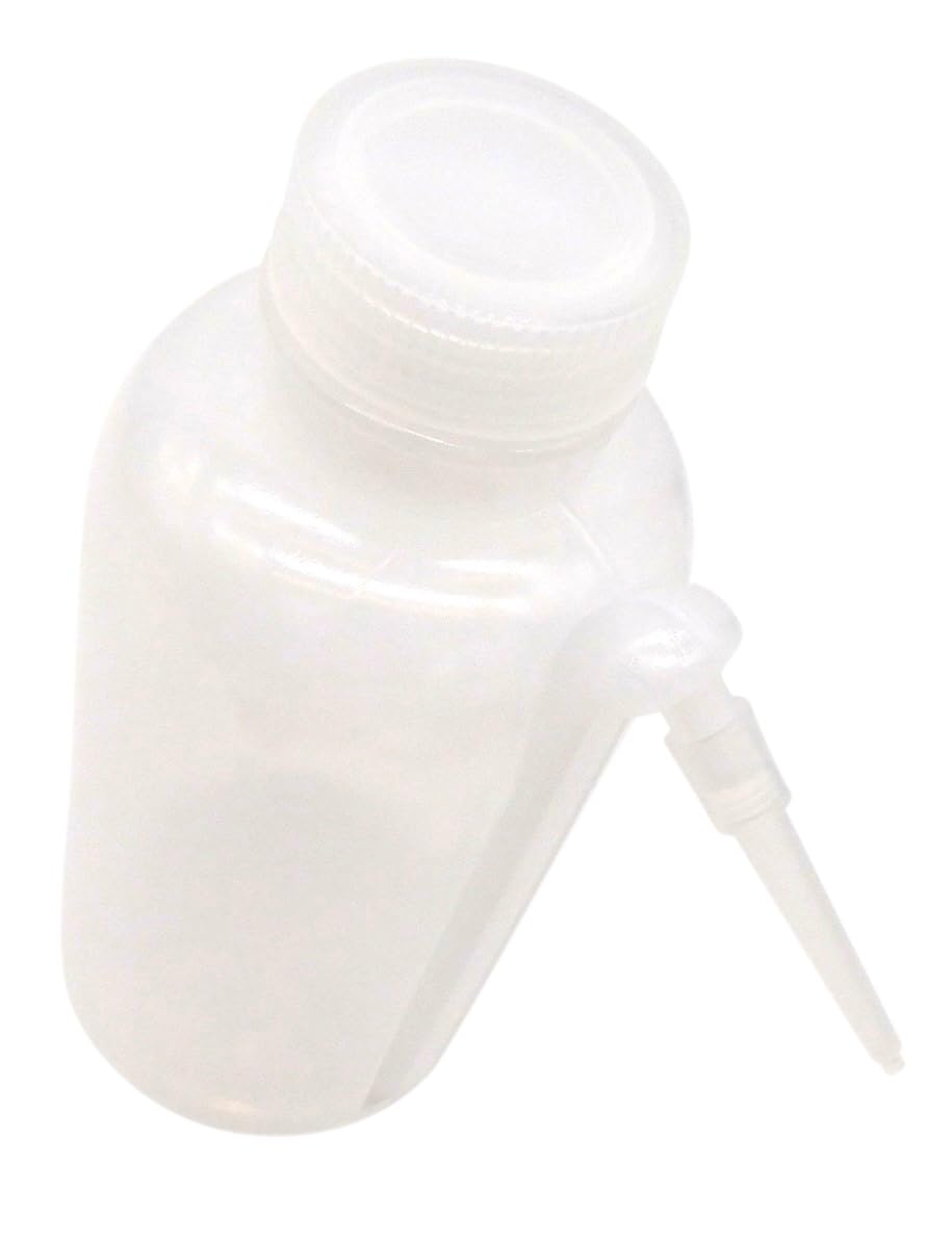 Westmon Works Communion Cup Filler Squeeze Bottle Refill Church Ceremony Refill No Drip Plastic Juice Dispenser with Side Straw 16oz