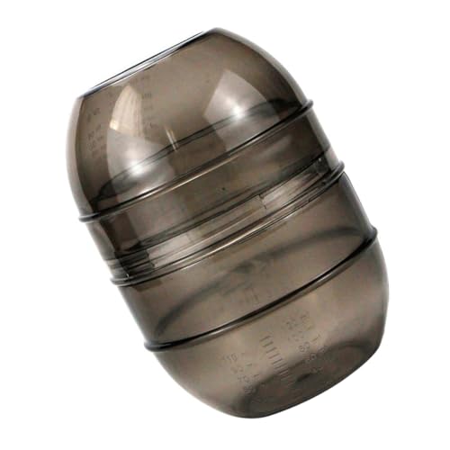 VICASKY 3 Pezzi Ciotola Shaker per Tinta con Doppia Scala Miscelatore in PP Antiscivolo per Parrucchieri e Domestico Resistente e Facile