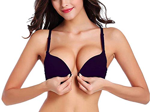 Image of Brachy Women's Front Closure Multi-Way Heavy Padded Push-Up Bra BCA FOPPBAM201