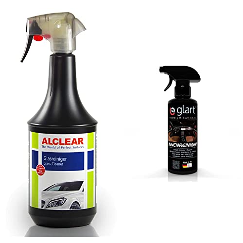 Nettoyant pour vitres auto ALCLEAR 1.000 ml et Glart habitacle 45IR