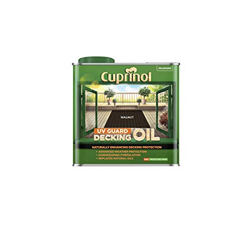 Cuprinol UV Guard Decking Oil Walnut 5L