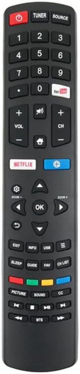 Reemplazo de control remoto para TV/audio/proyector RC311S para ZONDA para Panavox PRIMIER para Noblex para Quasar para Mastertech para Proscan