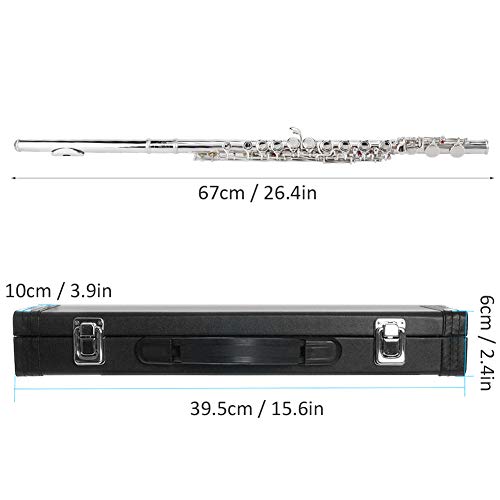 Boa Vedação Ao Ar Pronunciar Rapidamente Flauta Flauta Esterlina para Iniciante Escolar