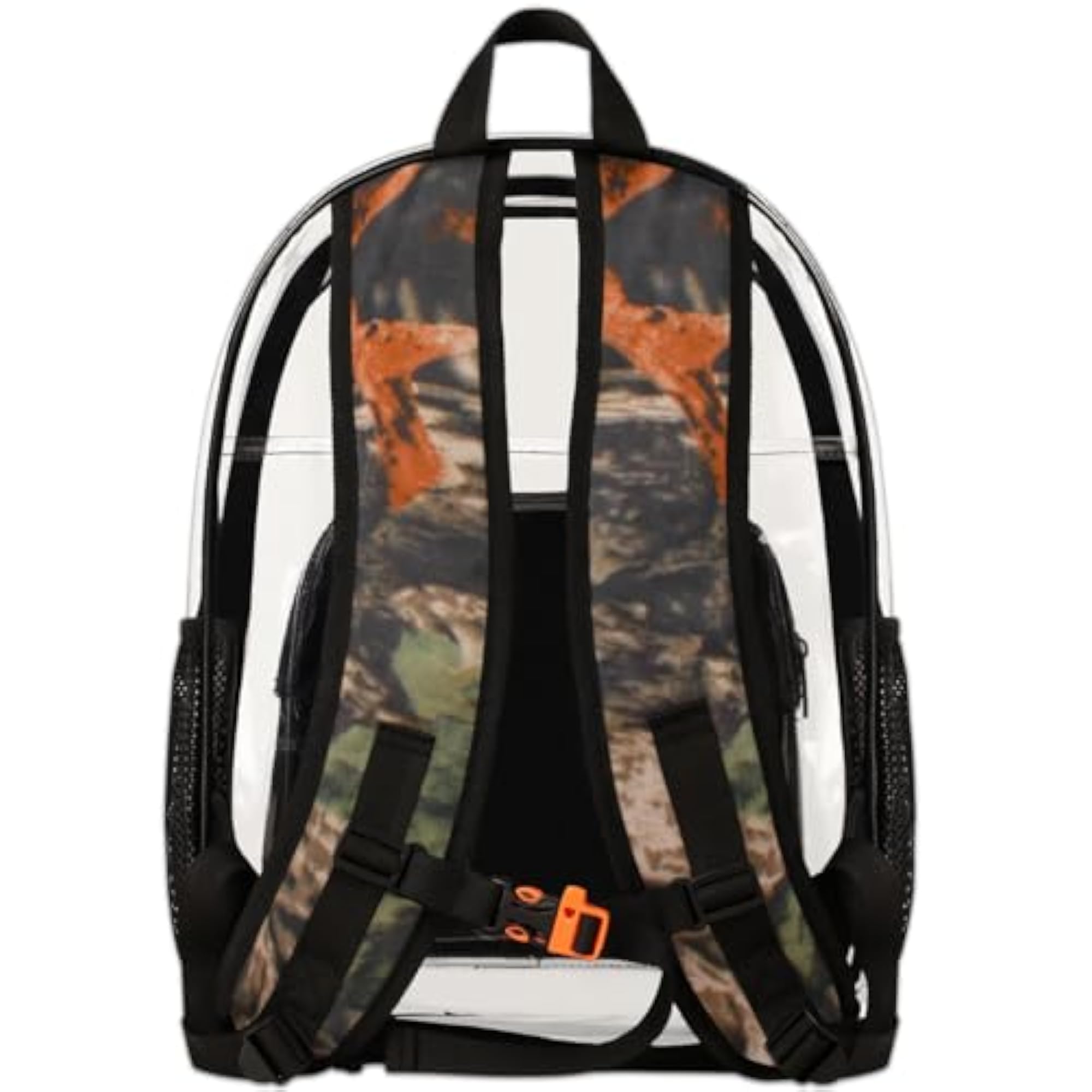 Forest Tree Camo Heavy Duty Transparent Backpack