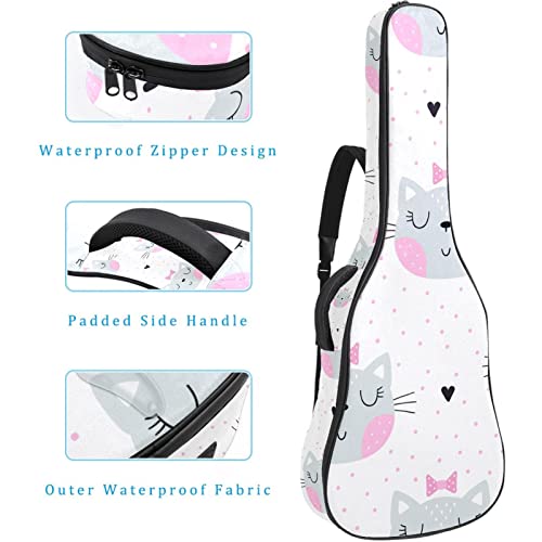 Hondank Housse de protection épaisse en éponge imperméable pour guitare acoustique, électrique, basse, guitare classique… - Les Beatles, Paul McCartney, John Lennon, RIngo Starr, George Harrison Hondank Housse de protection épaisse en éponge imperméable pour guitare acoustique, électrique, basse, guitare classique… – Image 5