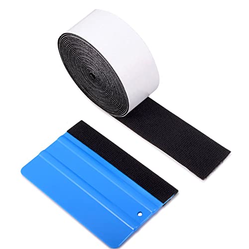 I rotoli Felt Edge in dimensioni: 500CMx4.8CM, 5M per rotolo. Hai solo bisogno di tagliare le dimensioni e strappare la carta di fondo per attaccare con lo strumento applicatore di tergipavimento