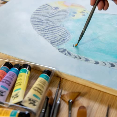 Mont Marte Acrylic Colour Pastel Paint Set Signature 48Pc X 36Ml - Multicolor