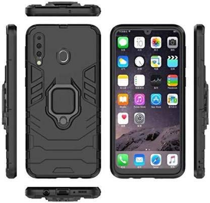Glaslux Armor Shockproof Soft TPU and Hard PC Back Cover Case with Ring Holder for Samsung Galaxy M30 - Armor Black (B0918BVGJR) Amazon Price History, Amazon Price Tracker