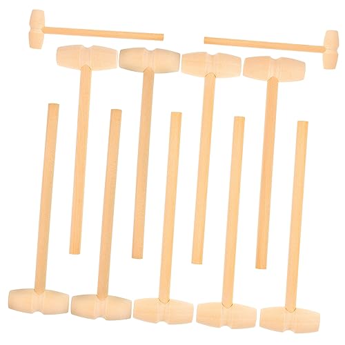 DECHOUS 12Pcs Mini Mallet for Safe and Hammer for Promotes Hand Eye Coordination and Fun Educational Present for Boys