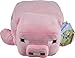 Mattel Minecraft Plush Pig 12-inch Stuffed Animal Figure, Floppy Soft Doll Inspired by Video Game Character, Collectible Toy