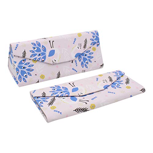 Image of Real Sic Glasses Case for Men and Women - Magnetic Folding Hard Shell Sunglass Holder - Inspired by Adorable Animals