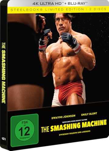 The Smashing Machine Lim. Steelbook (4K Ultra HD + Blu-ray)