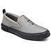 Produktbild Karl Lagerfeld Paris Herren Leder/Wildleder Front Logo Slip on Sneaker, GRAU, 44 EU