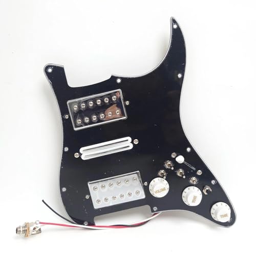 Guitar Prewired Pickguard for Fen der Stratocaster Loaded Humbucker Pickups and Coil Splitting Set Electric guiars Replacement p
