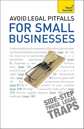 Avoid Legal Pitfalls for Small Businesses: An essential reference guide to law and litigation for SMEs book cover