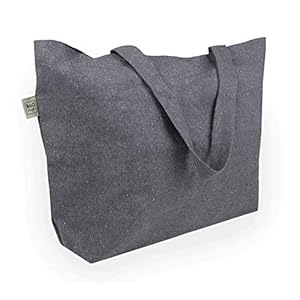 BagCouture Zeer grote draagtas – Bente | van gerecycled katoen | met dikke stof | zeer robuust | 2 lange handgrepen | ideaal als boodschappentas, badtas, shopper handtas