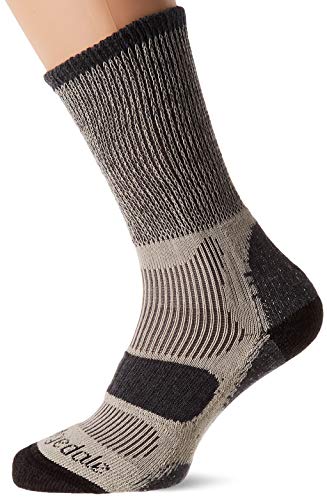 Bridgedale Hike LW Cotton Cool Comf. Boot Calcetines, Unisex Adulto, carbón, Talla Única Cover