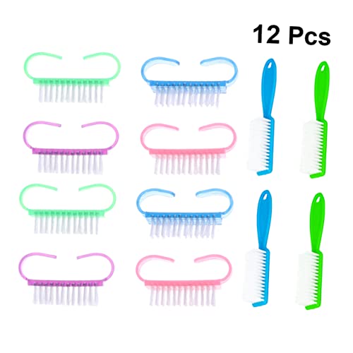 LALAFINA 36 Pçs Limpador De Unhas Sapatos Mais Limpo Escova De Limpeza De Unhas Escova De Pedicure E