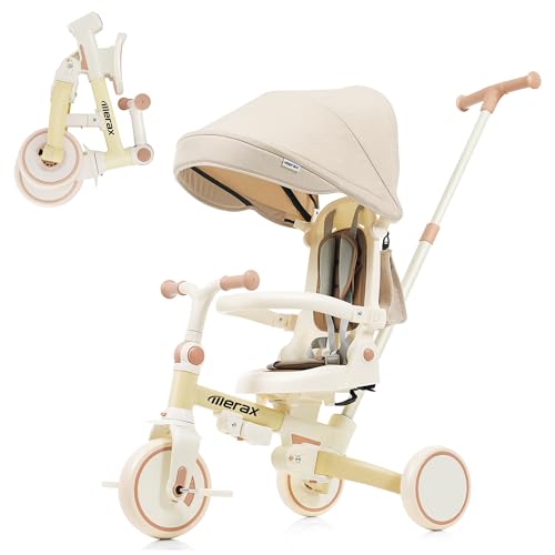 7-in-1 Baby Tricycle Stroller for Toddlers