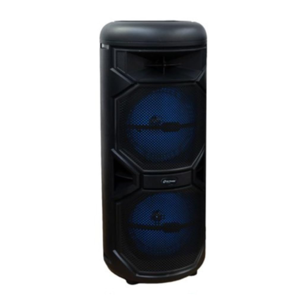 Vetrineinrete® Cassa Bluetooth con luci RGB tecnologia TWS 70 Watt ingresso USB TF/SD AUX radio FM integrata