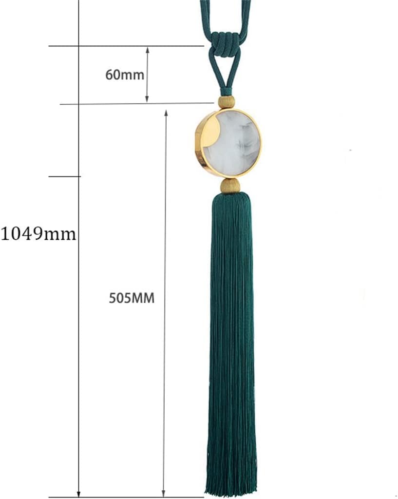 FMURY Ink New Chinese Curtain Strap Rope Hanging Ball Tassel Big Spike-Like Curtain Buckle(Gray)