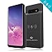 [Upgraded] Galaxy S10 Extended Battery Case with Qi Wireless Charging, ZeroLemon Slim Power 5000mAh Rechargeable Battery Charger with Full Edge Protection for Galaxy S10 - Black