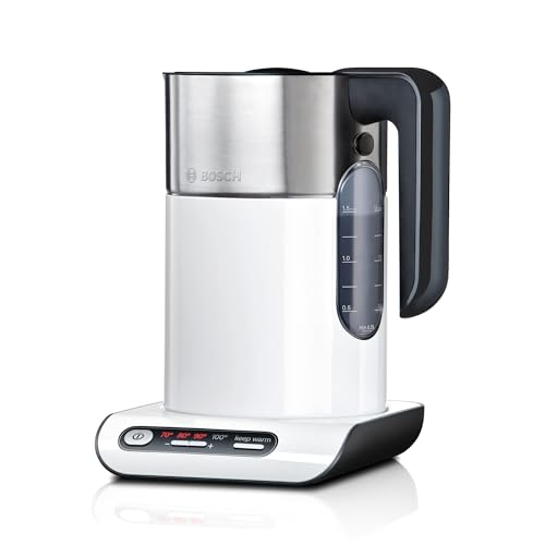 Wasserkocher Bosch TWK8611P mit Temperatureinstellung und Doppelwand