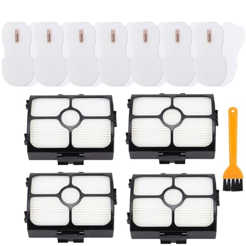 Image of HZ3002 Replacement Filters for Shark HZ3002 HZ3000 HZ4001AMZ HZ4002 Stratos Ultralight Corded Stick Vacuum, Replace part XFFKHZ3000 XHFHZ3000, 4 HEPA & 8 Foam and Felt Filters