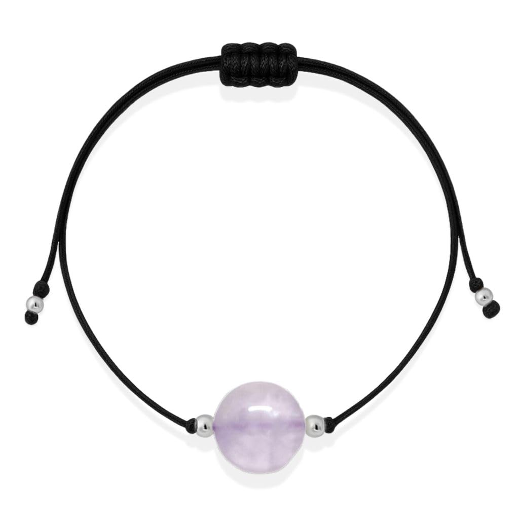 Genérico Pulsera de Cuarzo Rosa Natural – Amor & Armonía Interior | Joyería Hecha a Mano en España | Plata 925 | Ajustable Unisex | Regalo Elegante