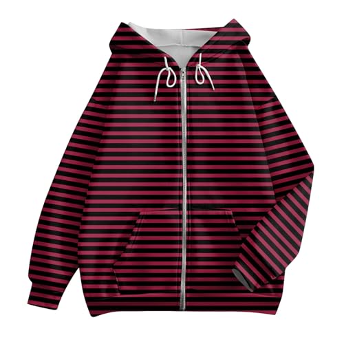 Zip Up Hoodie Women Casual Oversized Sweatshirts - Fall Fashion Fleece Lined Jacket - Thick Warm Coat Winter Clothing