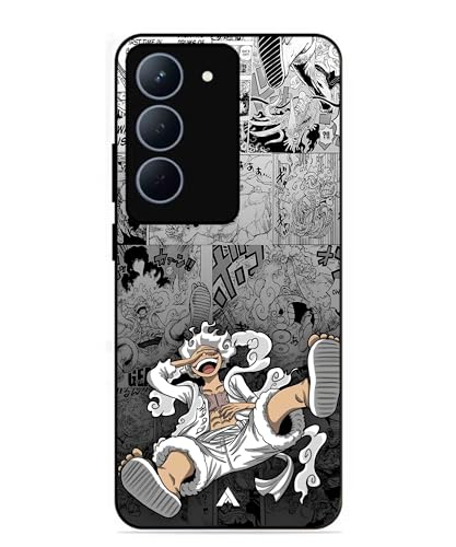 Image of Premium Anime 2 Case for Realme 14X (Glossy Finish) Soft-Touch Metal TPU Back Cover, Shockproof, Designer, Aesthetic Mobile Phone Case