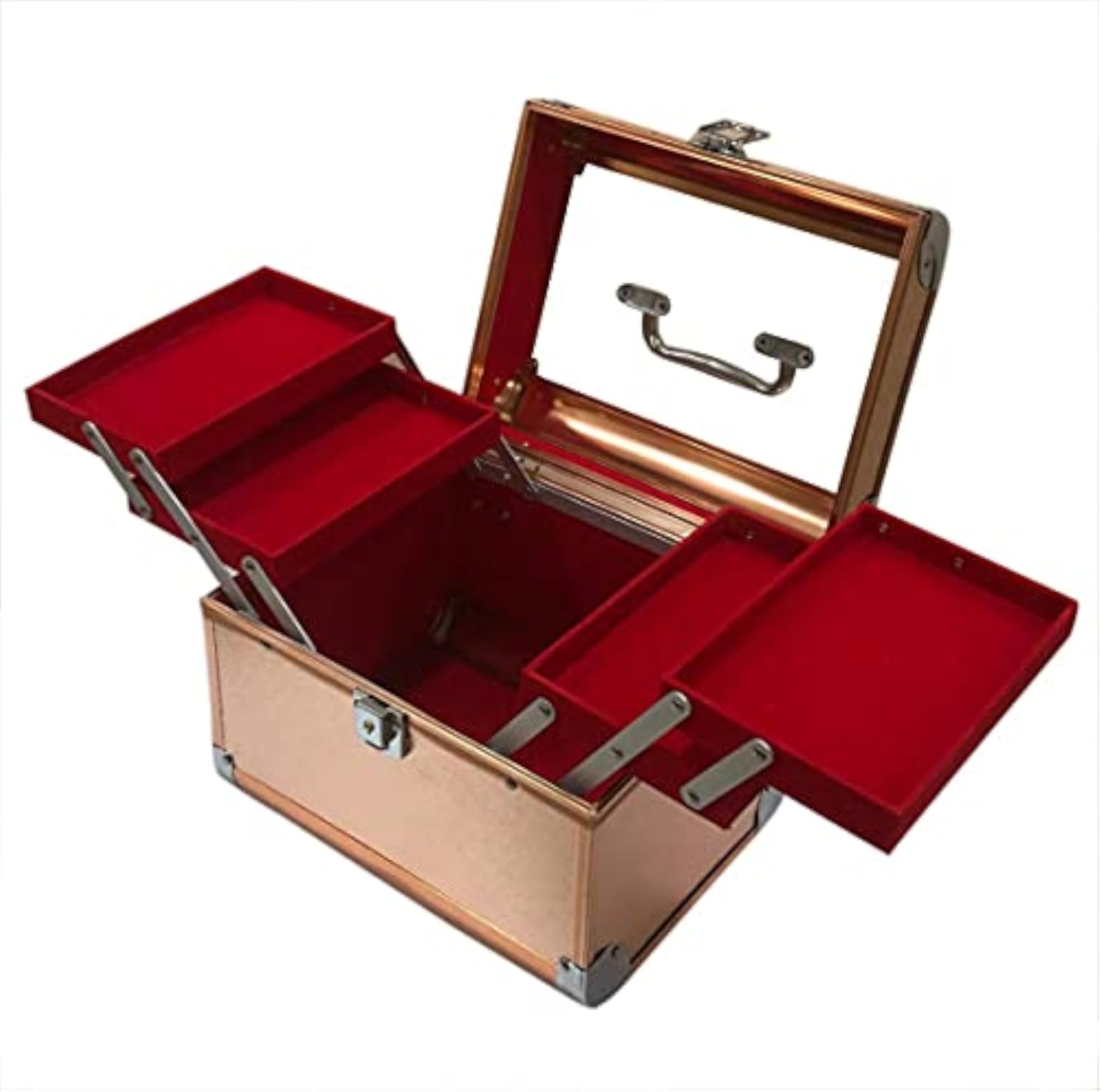 Professional Beauty Makeup Cosmetic Bag, Vanity Case