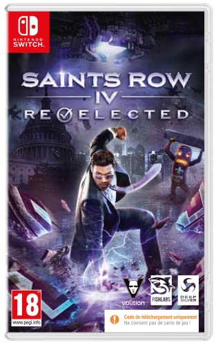 Saints Row IV Re-Elected (Code in box) (Nintendo Switch) Saints Row IV Re-Elected (Code in box) (Nintendo Switch)