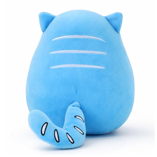 8-inch Cartoon Blue Tiger Plush Toy, Funny Plush Cushion, Gift for Kids, Adults, Fans & Collectors for Birthday and Holiday (Blue) - Image 5