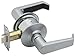Schlage A10S LEV 626 Series A Grade 2 Cylindrical Lock, Passage Function, Keyless, Levon Design, Satin Chrome Finish