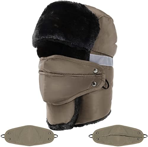 Winter Trapper Hat, Unisex Ushanka Hats 