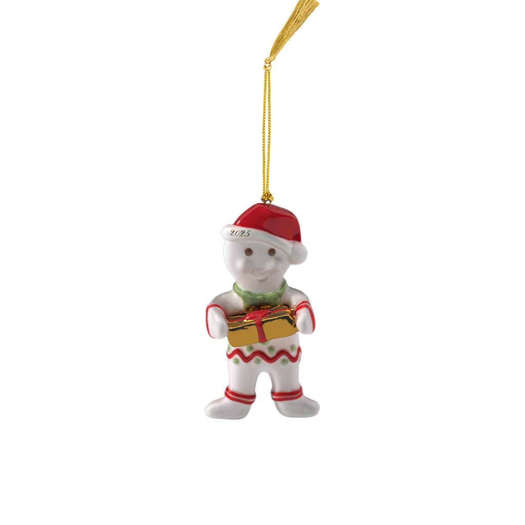 Villeroy & Boch Christmas Classics Ornament Gingerbread Man 2025 6.5 x 4.5 x 9.5 cm