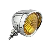 Apparence à la mode – Démarquez-vous de la foule avec notre phare sphérique de moto, doté d'un design tendance qui ajoute une touche de style à votre vélo tout en assurant une fonctionnalité optimale