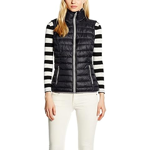 Stedman Apparel Women's Active Padded Vest Quilted Sleeveless Sports Gilet, Black (Black Opal), 14 (Manufacturer Size:Large) Cover