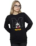Disney Women's Mickey Mouse Classic M Sweatshirt Small Black